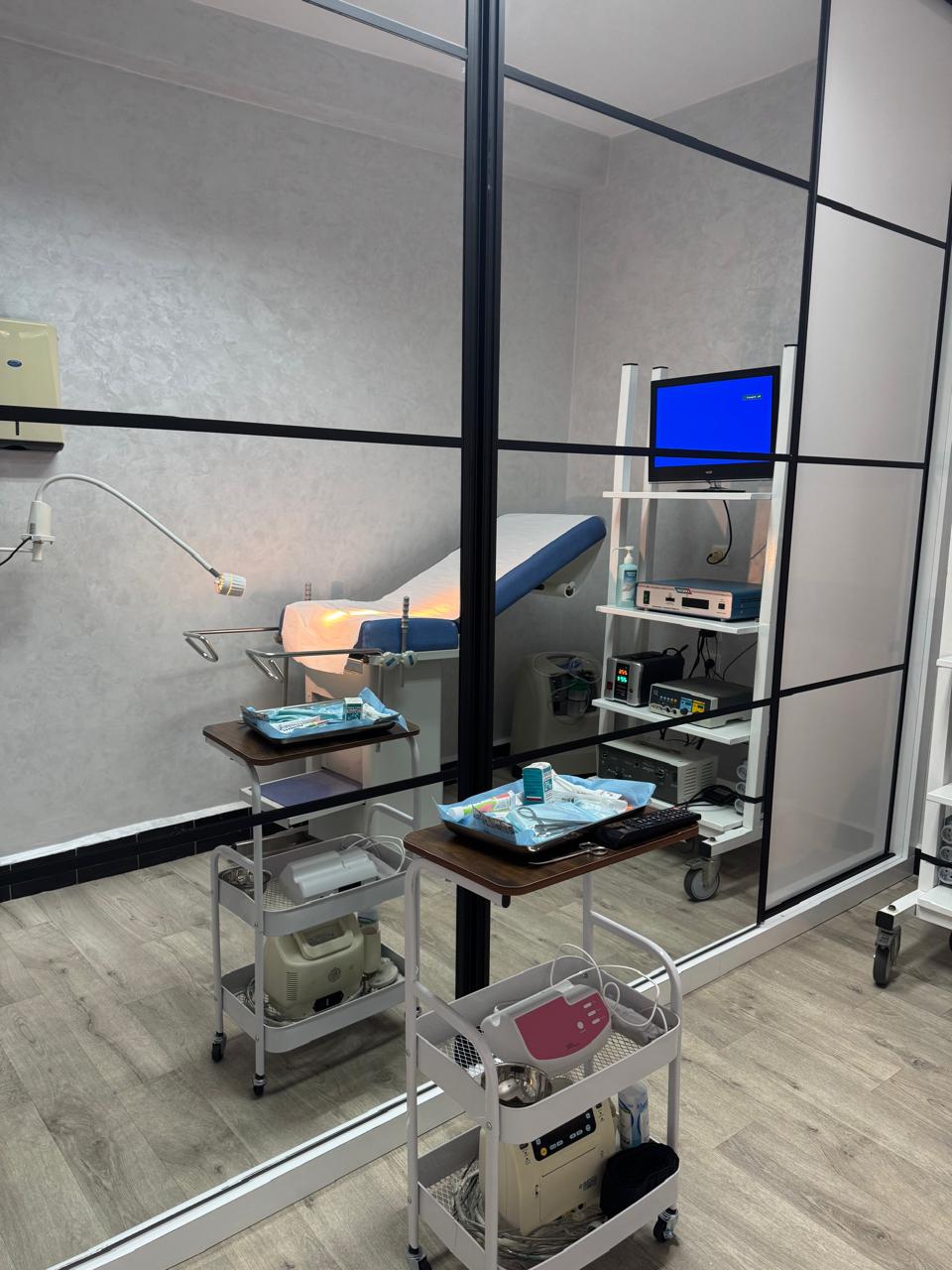 Salle d'échographie